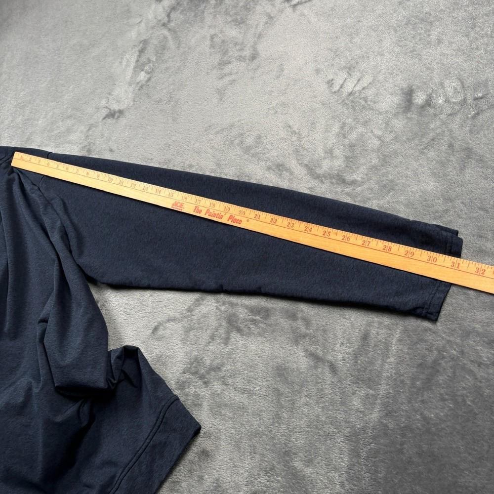 UNRL Crossover Hoodie II Mens Large Blue Performance Tech Stretch Pullover - Picture 12 of 12